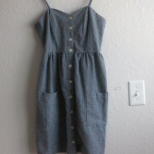 Forever 21 Checkered Gingham Midi Dress